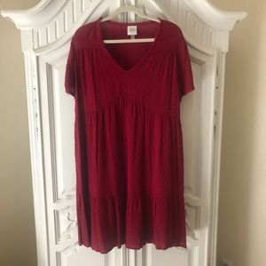 Knox Rose Red Swiss Dot Dress